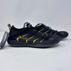 Body Glove Dynamo Rapid Hydro Sports Trainer Water Shoes - Black/Yellow, 7, NWT